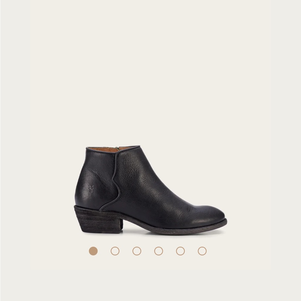 Frye and Co piping bootie